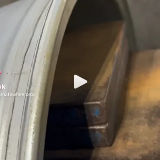 Rim straightening video on TikTok